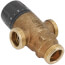 1/2" Sweat MIXCAL 3-Way Thermostatic Mixing Valve w/ Temperature Gauge