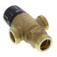 3/4" Sweat MIXCAL 3-way Thermostatic Mixing Valve w/ Temperature Gauge & Check Valve