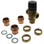 1" Press MIXCAL 3-Way Adjustable Thermostatic and Pressure Balanced Mixing Valve 