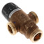 1" PEX Crimp MIXCAL 3-Way Adjustable Thermostatic and Pressure Balanced Mixing Valve 