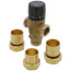 1" Sweat MIXCAL 3-Way Thermostatic Mixing Valve w/ Check Valves
