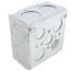 4" Steel Square Box w/ 1/2", 3/4" & 1" Knockouts