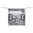 4" Steel Square Box w/ 1/2" & 3/4" Knockouts, CV Bracket and Clamp