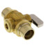 1/2" Female Solder x 1/2" Female Solder In-Line Stops & Isolation Valve, Lead Free (Brass)