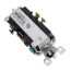 Single Pole Duplex Combination Switch, 5-15R, 15A - Light Almond (120V)