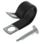 5/8" Vinyl Coated Steel Clamp with Screw for 1/2" CTS