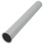 1-1/2" x 12", 17 GA, CP Flanged Tailpiece
