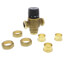1-1/4" Sweat High Flow Thermostatic Mixing Valve, 7.6 CV (Lead Free)