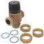 Threaded High Flow Thermostatic Mixing Valve Body for 1" and 1-1/4", 7.6 Cv (w/o Union Nuts)