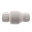 2" PVC In-Line Check Valve w/ SS Spring (Solvent)