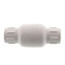 1/2" PVC In-Line Check Valve w/ SS Spring (Threaded)