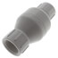 1-1/4" PVC In-Line Check Valve w/ SS Spring (Threaded), 523T06