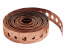 3/4" × 10 ft Copper-Plated Steel Hanger Strap w/ Alternating 1/4" & 3/16" Holes