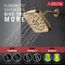 H2okinetic 4-Setting Shower Head w/ Ultrasoak (Lumicoat Champagne Bronze), 52460-CZ-PR