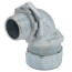 1/2" Non Insulated Malleable Iron 90-Degree Liquid Tight Elbow