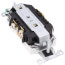 Industrial Specification Grade, Smooth Face Duplex Receptacle, 20A, 125V (White)