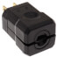 Industrial Grade, 2 Piece Plug 15A, NEMA 5-15P - Black (125V)