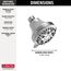 Premium 5-Setting Shower Head (Chrome), 52634-15-BG