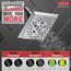 H2okinetic 5-Setting Angular Modern Raincan Shower Head (Chrome), 52664