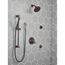 Trinsic Contemporary Two Handle Monitor 17 Series Valve Trim with 6-Setting Integrated Diverter (Venetian Bronze), T27959-RB
