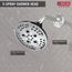 H2okinetic 5-Setting Transitional Raincan Shower Head (Chrome), 52666