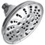 H2Okinetic 5-Setting Traditional Raincan Shower Head, 1.75 GPM (Lumicoat Chrome), 52669-PR