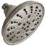 H2Okinetic 5-Setting Traditional Raincan Shower Head, 1.75 GPM (Lumicoat Stainless), 52669-SS-PR