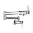 Blancoculina II Wall-Mounted Pot Filler w/ 2 Single-Lever Handles, 1.5 GPM - PVD Steel, 527484