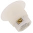 Integrated Power Flanged Inlet Receptacle, 5-15P, 15A - White (2P, 125V)
