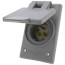 5278-CWP - Leviton 5278-CWP - Integrated Power Flanged Inlet, 5-15P ...