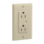 Decora Plus Surge Protective Duplex Receptacle, 15A, 2P, NEMA 5-15R, - Ivory (125V)