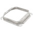 4" Steel Square 2-Gang Device Cover - 5/8" Raised