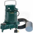 Model BE53 Mighty-Mate Cast Iron Effluent Pump w/ Variable Level Float Switch - 230 V, 15 Ft Cord