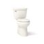 Cimarron Two-Piece Elongated Toilet w/ Skirted Trapway, 1.28 Gpf (Biscuit), K-5310-96