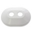 3/8" Double Plastic Escutcheon (Package of 25)