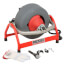 K-3800 Drain Cleaning Drum Machine w/ Autofeed (115v), C-32 3/8" x 75' Inner Core Cable, Standard Accessories