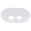 1/2" Double Plastic Escutcheon