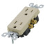 Decora Duplex Receptacle w/ Quickwire, 15A, 5-15R - Ivory (125V)