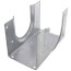 Double Stud Shoe for up to 2" PVC/ABS/Cast Iron Pipe, 16 Gauge