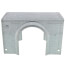 Double Stud Shoe for up to 2" PVC/ABS/Cast Iron Pipe, 16 Gauge