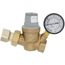 3/4" FNPT Union x FNPT PresCal Compact Pressure Reducing Valve with Gauge