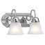 12.25" 2 Light Vanity Light (Chrome)