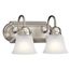 12.25" 2 Light Vanity Light (Brushed Nickel)