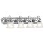 4 Light Vanity Light (Chrome)