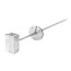 Duct Temperature Sensor w/ 8" Probe - 100k Ohm Thermistor