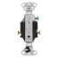 Heavy-Duty Spec-Grade Single Receptacle, 2P, 3-Wire, NEMA 5-20R - White (20A, 125V)