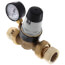 1" NPTF Pressure Reducing Valve w/ Gauge (Low Lead, Pre-adjustable)