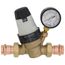 3/4" Press Pressure Reducing Valve w/ Gauge (Low Lead, Pre-adjustable)