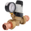 1" Press Pressure Reducing Valve w/ Gauge (Low Lead, Pre-adjustable)