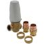 1-1/4" Press Pressure Reducing Valve w/ Gauge (Low Lead, Pre-adjustable)